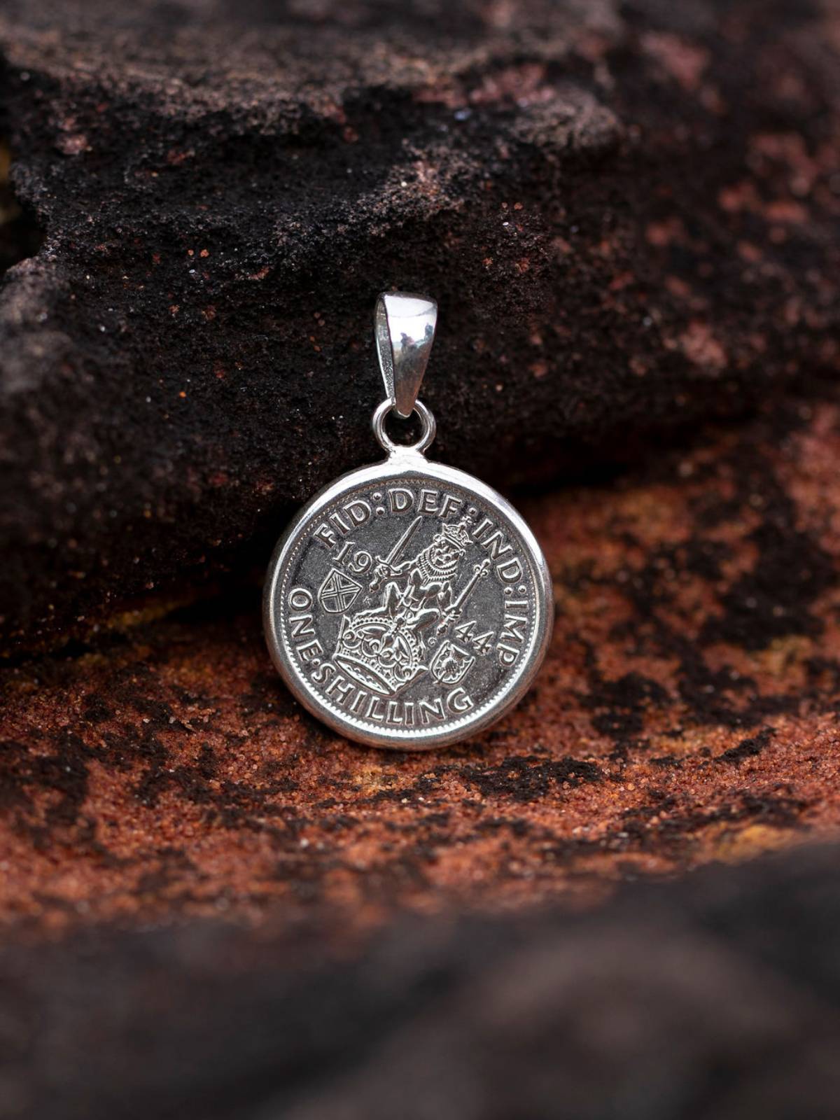 British Shilling Pendant