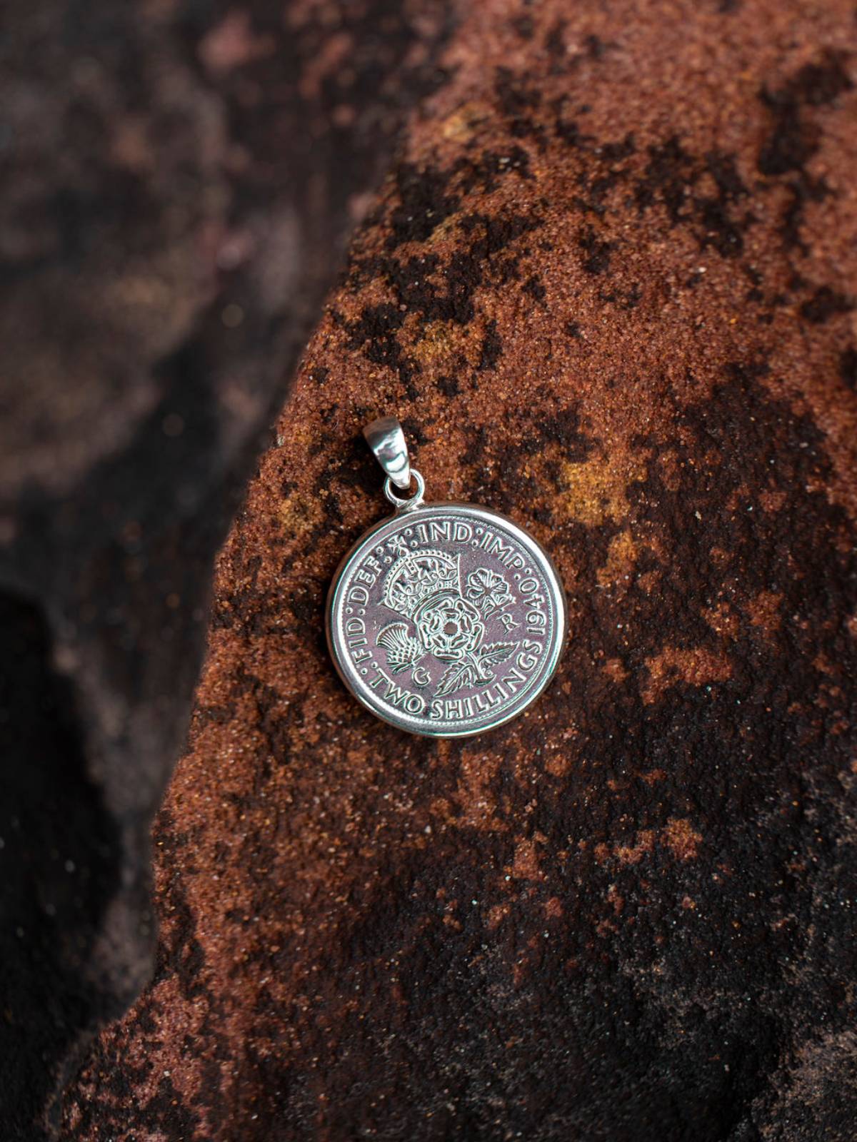 British Florin Pendant